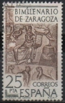 Stamps Spain -  Bimilenario d´Zaragoza 