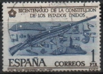 Stamps Spain -  Bicentenario d´l´Independencia d´l´Estados Unidos 