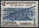 Stamps Spain -  Bicentenario d´l´Independencia d´l´Estados Unidos 