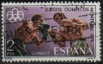 Stamps Spain -  XXI Juegos Olimpicos en Montreal 