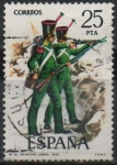 Stamps Spain -  Infanteria Ligera 1830