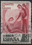 Stamps Spain -  Donantes d´Sangre