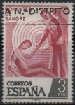 Stamps Spain -  Donantes d´Sangre