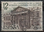 Stamps Spain -  LXIII Comferencia d´l´Union Interparlamentaria