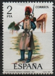 Stamps Spain -  Gastador dl Regimiento d´Ingenieros