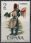 Stamps Spain -  Gastador dl Regimiento d´Ingenieros