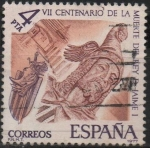 Stamps Spain -  VII centenario d´l´muerte d´Don Jaime I