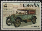 Stamps Spain -  Automoviles antiguos españoles 