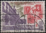 Stamps Spain -  L Aniversario dl Mercado filatelico d´l´Plaza Mayor d´Madrid