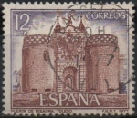 Stamps Spain -  Puerta d´Bisagra 