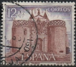 Stamps Spain -  Puerta d´Bisagra 