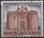 Stamps Spain -  Puerta d´Bisagra 