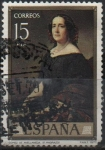 Stamps Spain -  Getrudis Gomez d´Avellaneda