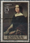 Stamps Spain -  Getrudis Gomez d´Avellaneda