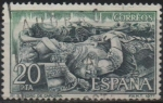 Stamps Spain -  Monasterio d´San Pedro d´Cardaña 