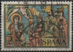 Stamps Spain -  Navidad 1977 Adoracion d´l´Reyes