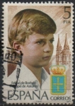 Stamps Spain -  Felipe d Borbon Principe d´Asturias