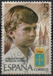 Stamps Spain -  Felipe d Borbon Principe d´Asturias