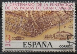 Stamps Spain -  V centenario d´l´Fundacion d´L´Palmas d´Gran Canaria 