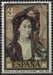 Stamps Spain -  Retrato d´l´Señora Canals