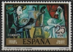 Stamps Spain -  El Pintor y La Modelo