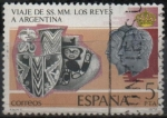 Stamps Spain -  Viaje d´SS.MM. los Reyes a Hispanoamerica 