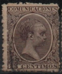 Stamps Spain -  Alfonso XIII