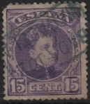 Stamps Spain -  Alfonso XIII