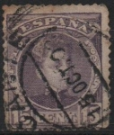 Stamps Spain -  Alfonso XIII