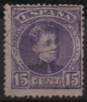 Stamps Spain -  Alfonso XIII