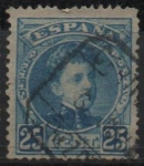 Stamps Spain -  Alfonso XIII