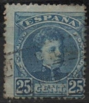 Stamps Spain -  Alfonso XIII