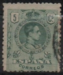 Stamps Spain -  Alfonso XIII