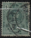 Stamps Spain -  Alfonso XIII