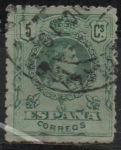 Stamps Spain -  Alfonso XIII