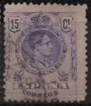 Stamps Spain -  Alfonso XIII