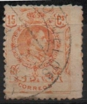 Stamps Spain -  Alfonso XIII