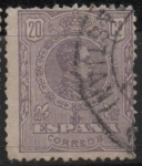 Stamps Spain -  Alfonso XIII