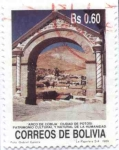 Sellos del Mundo : America : Bolivia : Potosi Patrimonio Cultural y Natural de la Humanidad