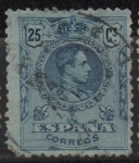 Stamps Spain -  Alfonso XIII