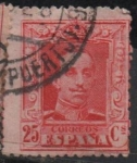 Stamps Spain -  Alfonso XIII