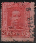 Stamps Spain -  Alfonso XIII