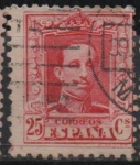 Stamps Spain -  Alfonso XIII