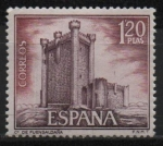 Stamps Spain -  Castillos d´España Fuensaldaña ( Valladolid )