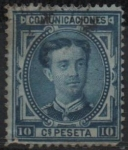 Stamps Spain -  Alfonso XIII