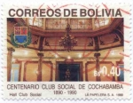 Sellos de America - Bolivia -  Centenario del club Social de Cochabmaba