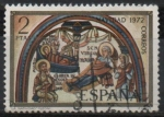 Stamps Spain -  Navidad Pinturas d´l´Basilica d´San Isidoro Leon