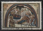 Stamps Spain -  Navidad Pinturas d´l´Basilica d´San Isidoro Leon