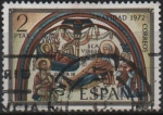 Stamps Spain -  Navidad Pinturas d´l´Basilica d´San Isidoro Leon