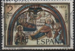 Stamps Spain -  Navidad Pinturas d´l´Basilica d´San Isidoro Leon